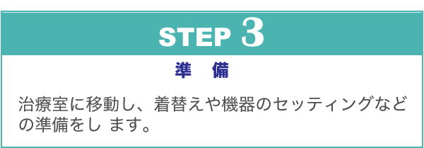 STEP3：準備