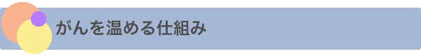 がんを温める仕組み